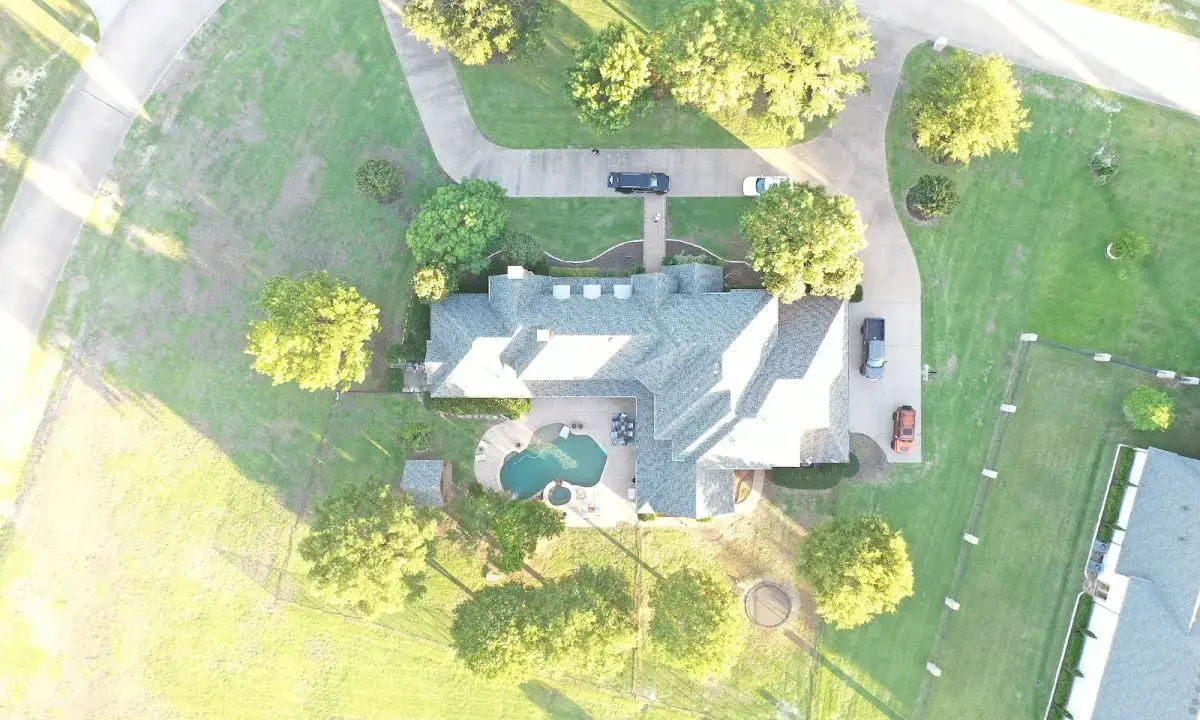 New shingle roof installation on a home in Monitor